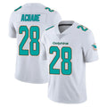 M.Dolphins #28 De'Von Achane Player White Limited Vapor Untouchable Home Game BALCE Stitched Jerseys
