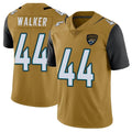 J.Jaguars #44 Travon Walker Player Gold Vapor Limited Home Game BALCE Stitched Jerseys