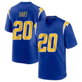 LA.Chargers #20 Cam Hart Player Royal Home Game BALCE Stitched Jerseys