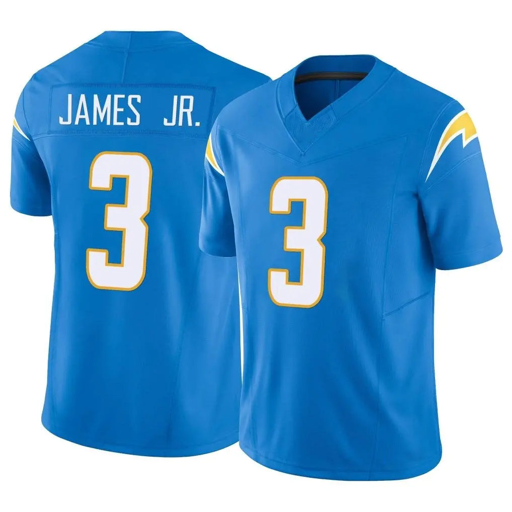 LA.Chargers #3 Derwin James Jr. Player Blue Limited Vapor F.U.S.E. Home Game BALCE Stitched Jerseys