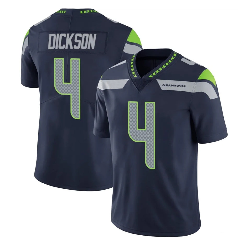 S.Seahawks #4 Michael Dickson Player Navy Limited Vapor Untouchable Home Game BALCE Stitched Jerseys