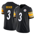 P.Steelers #3 Jaquan Brisker Player Black Limited Vapor F.U.S.E. Home Game BALCE Stitched Jerseys