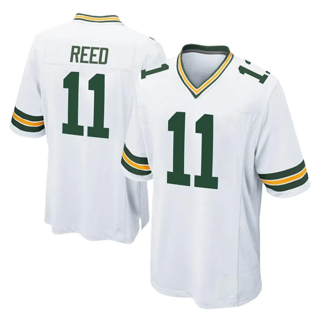 GB.Packers #11 Jayden Reed Player White Home Game BALCE Stitched Jerseys
