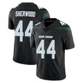 NY.Jets #44 Jamien Sherwood Player Stealth Black Limited Vapor Home Game BALCE Stitched Jerseys