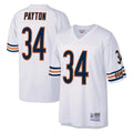 C.Bears #34 Walter Payton Player White 1985 Walter Payton Mitchell & Ness Throwback Retired BALCE Stitched Jerseys