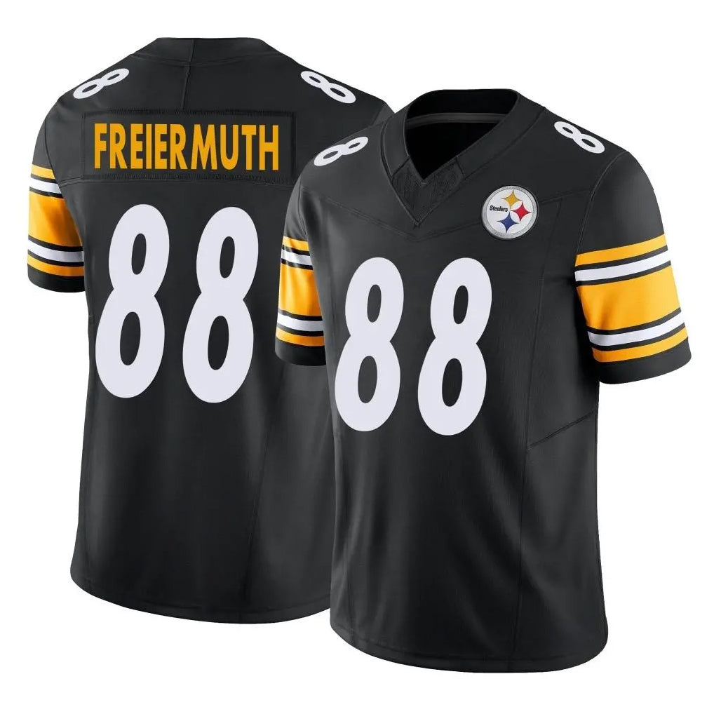 P.Steelers #88 Pat Freiermuth Player Black Limited Vapor F.U.S.E. Home Game BALCE Stitched Jerseys
