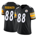 P.Steelers #88 Pat Freiermuth Player Black Limited Vapor F.U.S.E. Home Game BALCE Stitched Jerseys