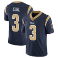 LA.Rams #3 Kam Curl Player Navy Limited Vapor Untouchable Home Game BALCE Stitched Jerseys