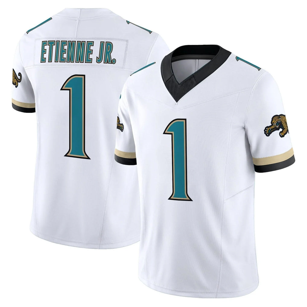 J.Jaguars #1 Montaric Brown Player White Prowler Throwback Vapor F.U.S.E. Limited Home Game BALCE Stitched Jerseys