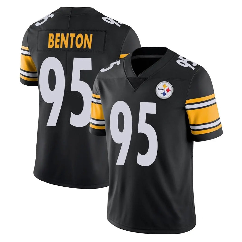 P.Steelers #95 Keeanu Benton Player Black Limited Vapor Untouchable Home Game BALCE Stitched Jerseys