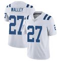 IN.Colts #27 Justin Walley Player White Limited Vapor Untouchable Home Game BALCE Stitched Jerseys