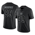 C.Bengals #99 Myles Murphy Player Black Reflective Limited Game BALCE Stitched Jerseys
