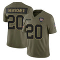 NY.Giants #20 Greg Newsome II Player Olive 2025 Salute To Service Limited BALCE Stitched Jerseys