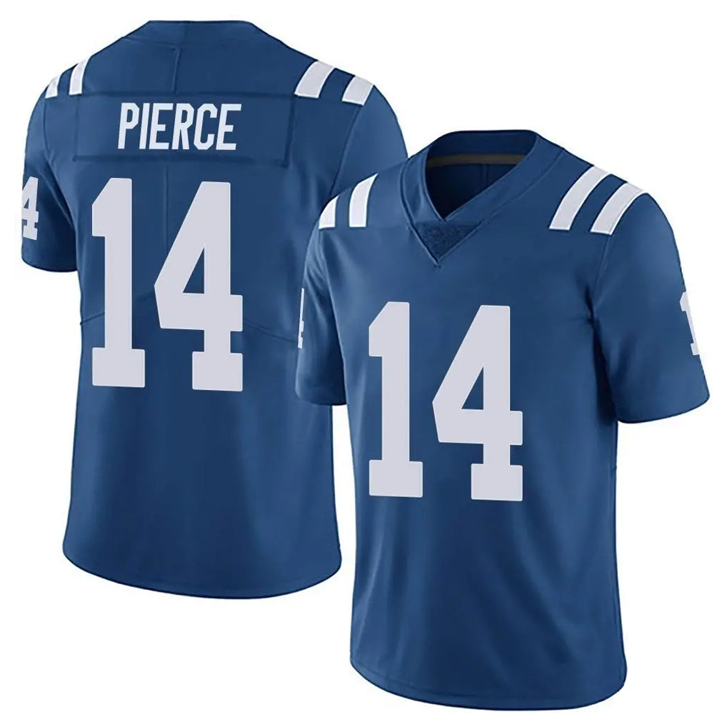 IN.Colts #14 Alec Pierce Player Royal Limited Vapor Untouchable Home Game BALCE Stitched Jerseys