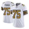 NO.Saints #75 Taliese Fuaga Player White Limited Color Rush Home Game BALCE Stitched Jerseys