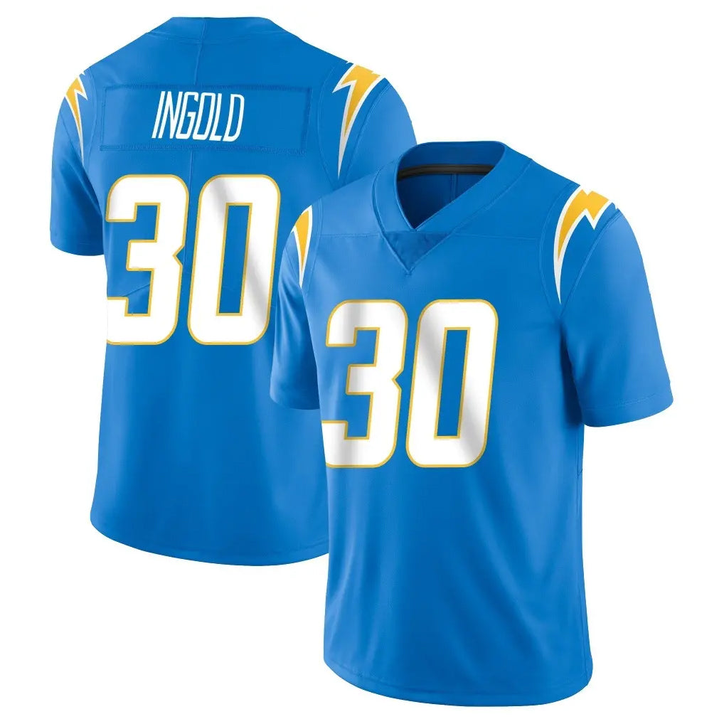 LA.Chargers #30 Alec Ingold Player Blue Limited Vapor Untouchable Home Game BALCE Stitched Jerseys