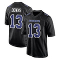 D.Cowboys #13 Caleb Downs Player Carbon Black Fashion Home Game BALCE Stitched Jerseys