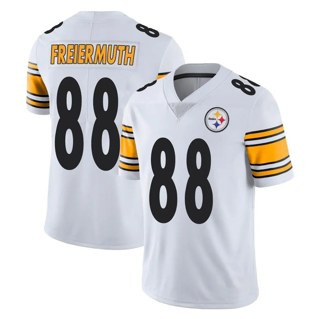 P.Steelers #88 Pat Freiermuth Player White Limited Vapor Untouchable Home Game BALCE Stitched Jerseys