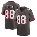 TB.Buccaneers #88 Cade Otton Player Pewter Alternate Home Game BALCE Stitched Jerseys