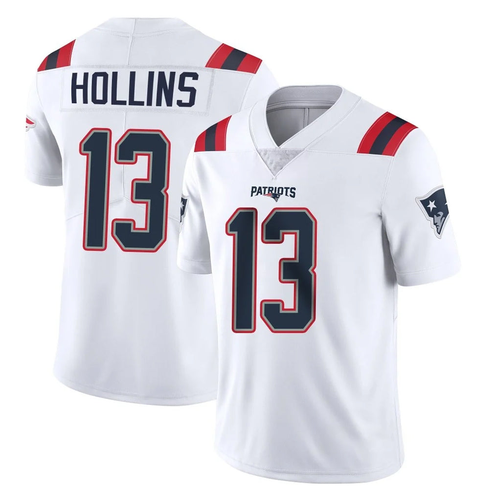 NE.Patriots #13 Mack Hollins Player White Vapor Untouchable Home Game BALCE Stitched Jerseys
