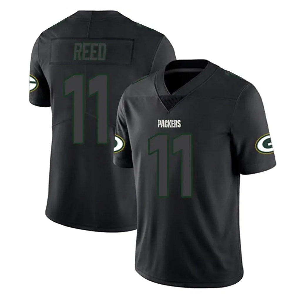 GB.Packers #11 Jayden Reed Player Black Impact Limited Home Game BALCE Stitched Jerseys
