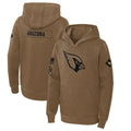 A.Cardinals ## Cardinals Blank Player Brown Salute To Service Limited Hoodies BALCE Stitched Jerseys
