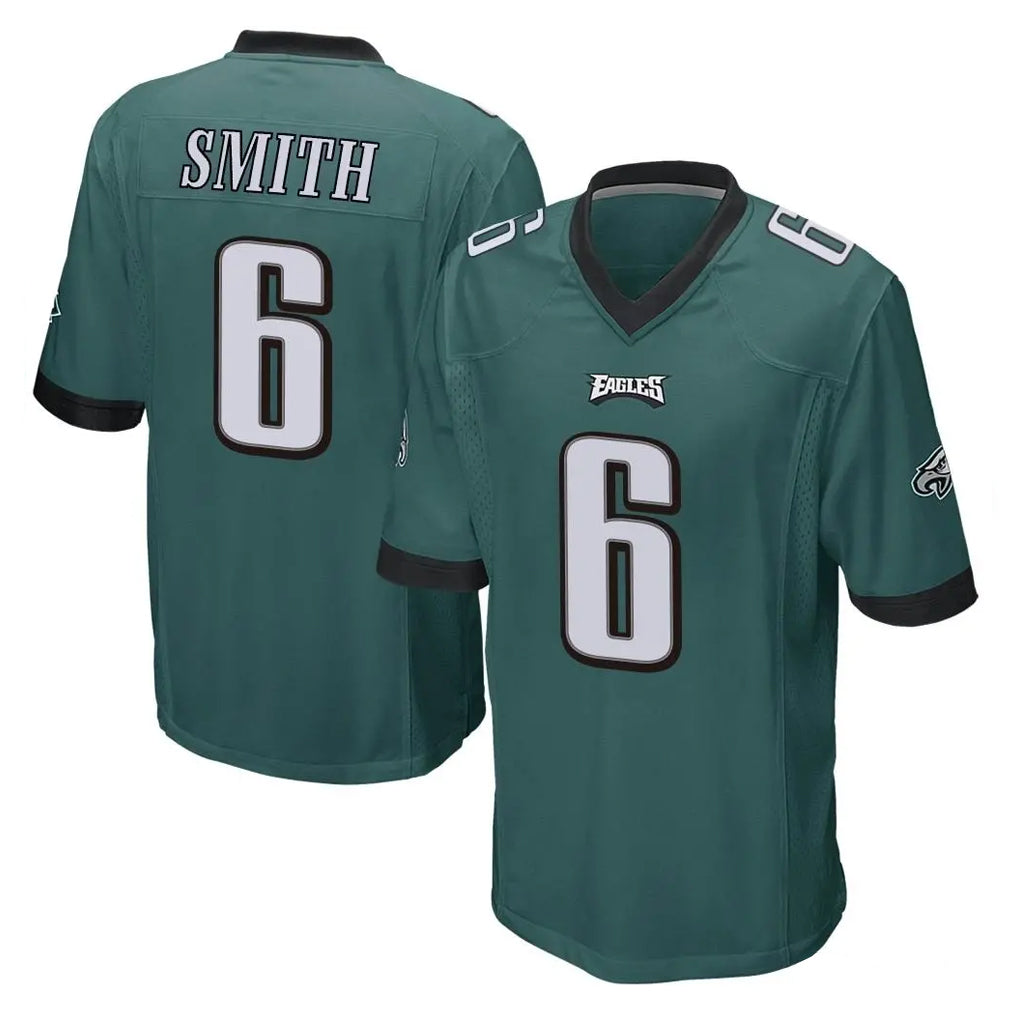 P.Eagles #6 DeVonta Smith Player Team Color Green Home Game BALCE Stitched Jerseys