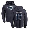 LA.Rams #17 Davante Adams Player Navy Pullover Hoodie Limited Game BALCE Stitched Jerseys