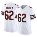 C.Bears #62 Joe Thuney Player White Vapor F.U.S.E. Limited Home Game BALCE Stitched Jerseys