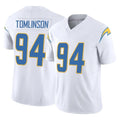 LA.Chargers #94 Dalvin Tomlinson Player White Limited Vapor F.U.S.E. Home Game BALCE Stitched Jerseys