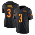 W.Commanders #3 Stefon Diggs Player Black Limited Vapor F.U.S.E. Home Game BALCE Stitched Jerseys