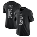 LV.Raiders #6 A.J. Cole Player Black Limited Black Impact Home Game BALCE Stitched Jerseys