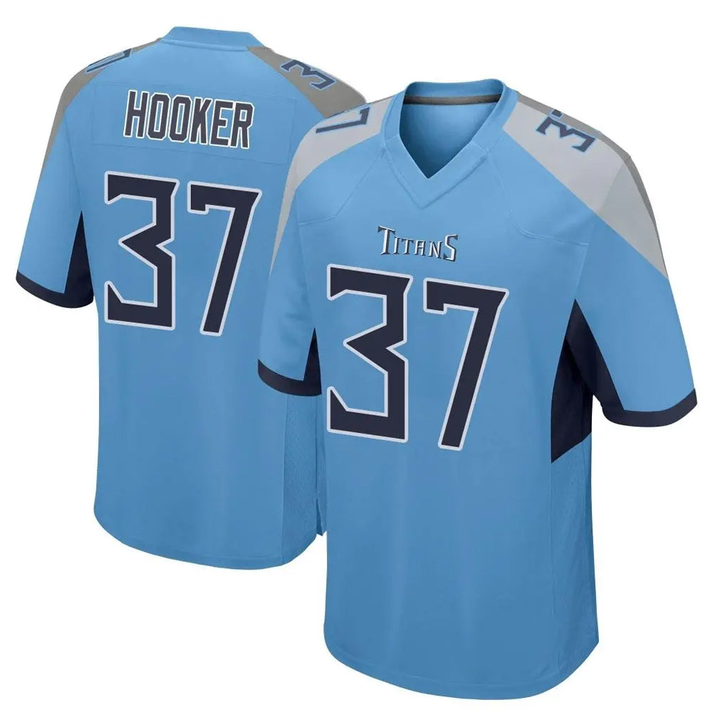T.Titans #37 Amani Hooker Player Light Blue Home Game BALCE Stitched Jerseys