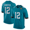 J.Jaguars #12 Travis Hunter Player Teal Home Game BALCE Stitched Jerseys