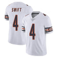 C.Bears #4 D'Andre Swift Player White Vapor Untouchable Limited Home Game BALCE Stitched Jerseys