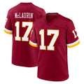 W.Commanders #17 Terry Mclaurin Player Burgundy Game Home BALCE Stitched Jerseys
