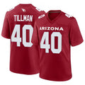A.Cardinals #40 Pat Tillman Player Cardinal Game Home BALCE Stitched Jerseys