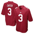 NY.Giants #3 Abdul Carter Player Red Home Game BALCE Stitched Jerseys