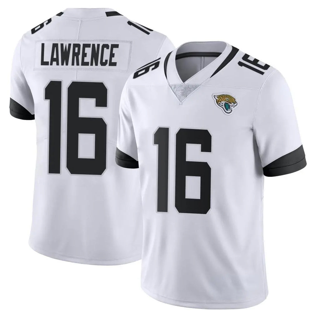 J.Jaguars #16 Trevor Lawrence Player White Vapor Untouchable Limited Home Game BALCE Stitched Jerseys