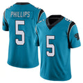 C.Panthers #5 Jaelan Phillips Player Blue Vapor Untouchable Limited Game BALCE Stitched Jerseys