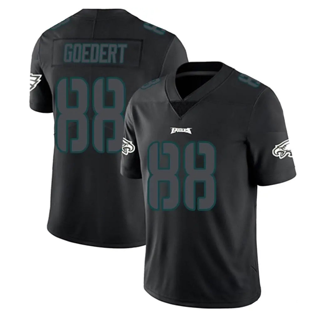 P.Eagles #88 Dallas Goedert Player Limited Black Impact Home Game BALCE Stitched Jerseys