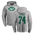 NY.Jets #74 Olu Fashanu Player Gray LOGO Pullover Hoodies Limited Game BALCE Stitched Jerseys