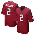 H.Texans #2 Calen Bullock Player Red Home Game BALCE Stitched Jerseys