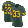 GB.Packers #33 Evan Williams Player Green Alternate Home Game BALCE Stitched Jerseys