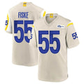 LA.Rams #55 Braden Fiske Player Bone Home Game BALCE Stitched Jerseys