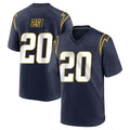 LA.Chargers #20 Cam Hart Player Navy Home Game BALCE Stitched Jerseys