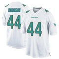 M.Dolphins #44 Chop Robinson Player White Home Game BALCE Stitched Jerseys