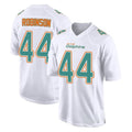 M.Dolphins #44 Chop Robinson Player White Fashion Home Game BALCE Stitched Jerseys