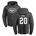 NY.Jets #20 Breece Hall Player Gray Pullover Hoodies Limited Game BALCE Stitched Jerseys