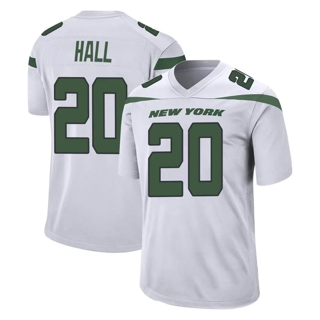 NY.Jets #20 Breece Hall Player White Spotlight Home Game BALCE Stitched Jerseys
